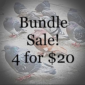 Bundle and save! 4 for $20 Sale Items!